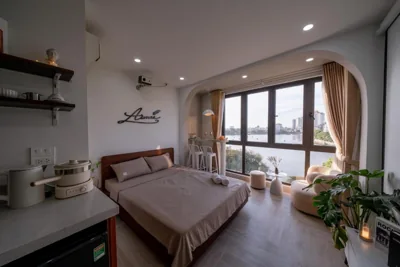 豪华双人间 — Aimee House Homestay Trấn Vũ